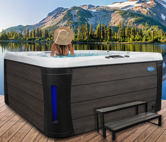 Calspas hot tub being used in a family setting - hot tubs spas for sale Missouri City